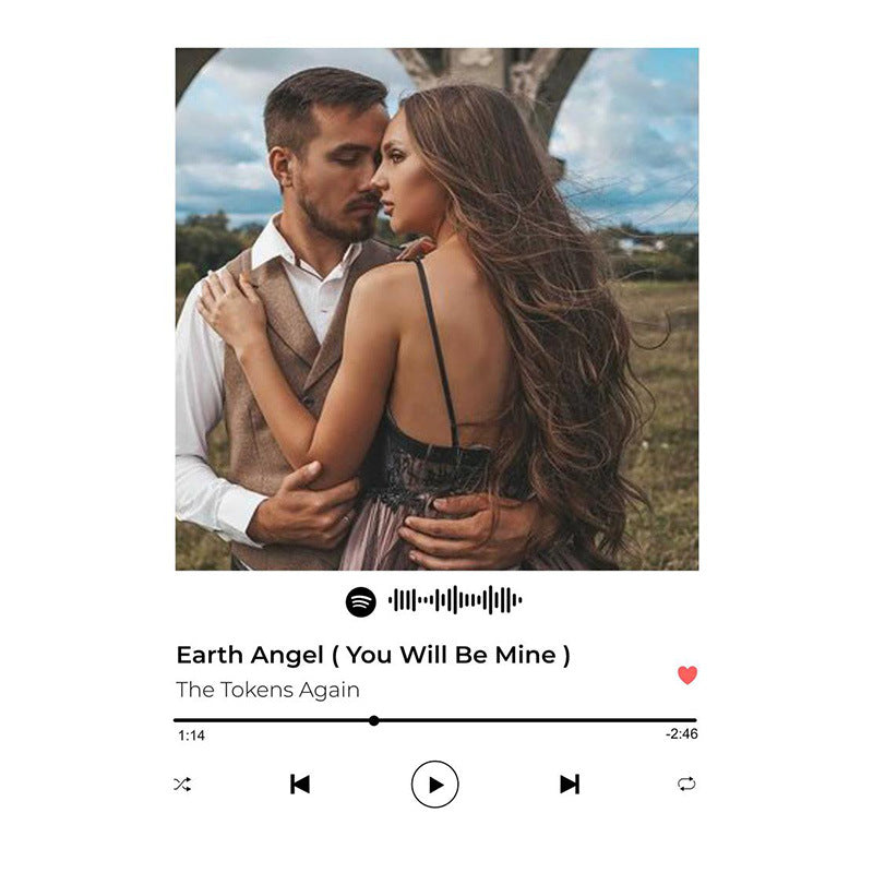 Customizable Photo Music Album Cover Frame