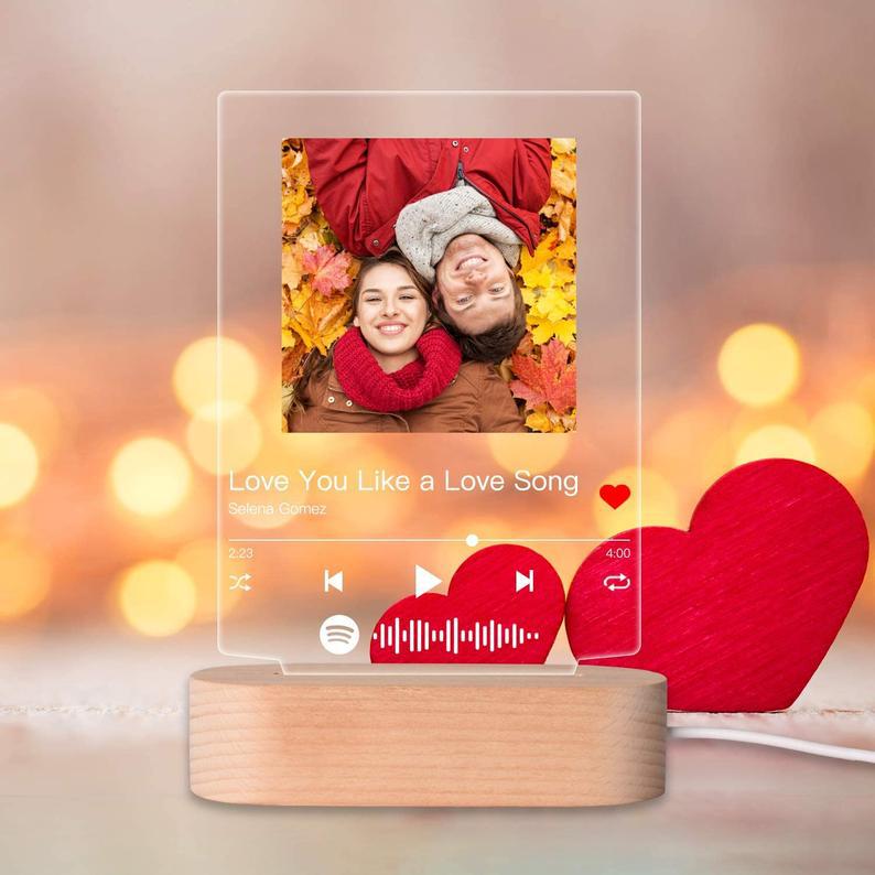 Customizable Photo Music Album Cover Frame