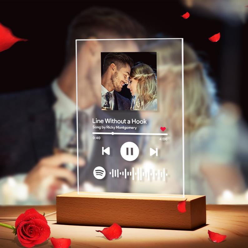 Customizable Photo Music Album Cover Frame