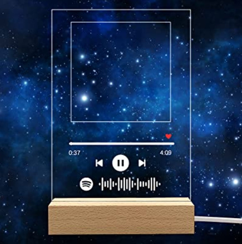 Customizable Photo Music Album Cover Frame