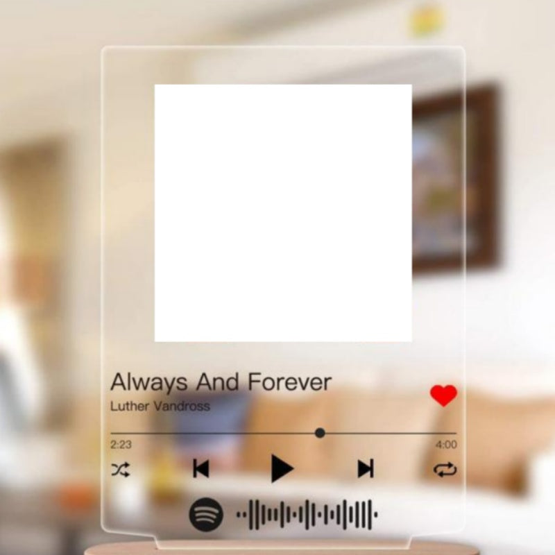 Customizable Photo Music Album Cover Frame